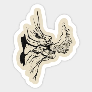 Cabeza Caldera Vertical Sticker